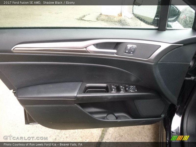 Shadow Black / Ebony 2017 Ford Fusion SE AWD