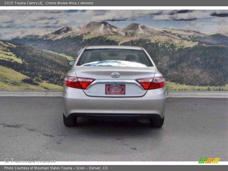 Creme Brulee Mica / Almond 2015 Toyota Camry LE