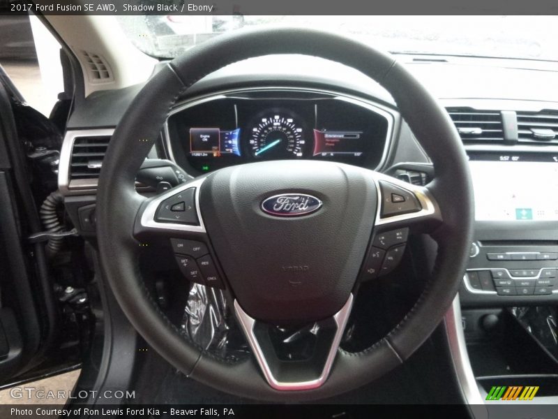 Shadow Black / Ebony 2017 Ford Fusion SE AWD