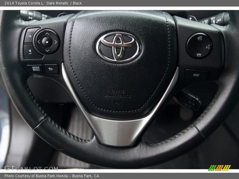 Slate Metallic / Black 2014 Toyota Corolla L