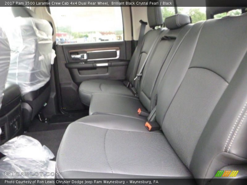 Brilliant Black Crystal Pearl / Black 2017 Ram 3500 Laramie Crew Cab 4x4 Dual Rear Wheel