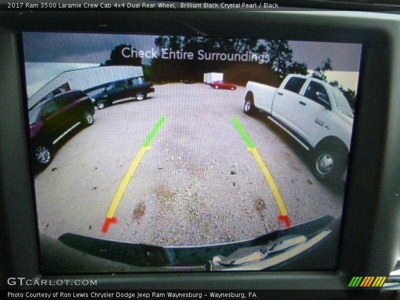 Brilliant Black Crystal Pearl / Black 2017 Ram 3500 Laramie Crew Cab 4x4 Dual Rear Wheel