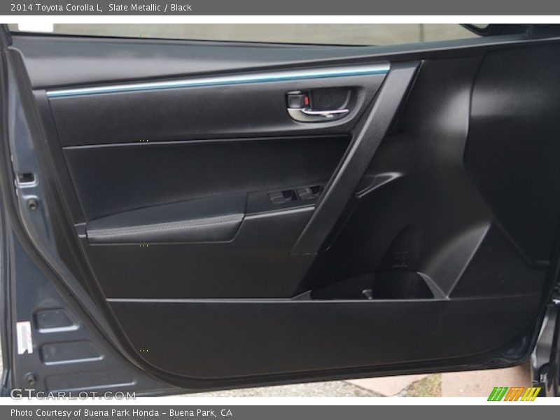 Slate Metallic / Black 2014 Toyota Corolla L