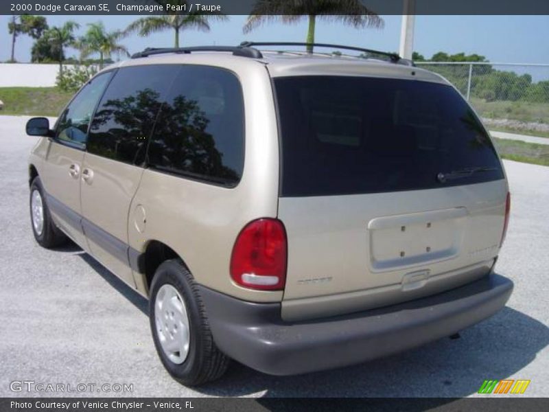 Champagne Pearl / Taupe 2000 Dodge Caravan SE