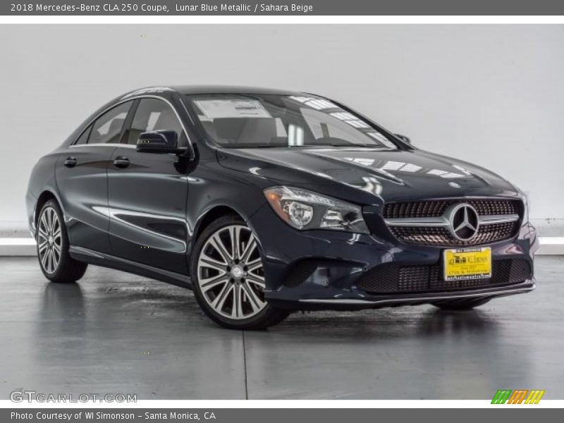 Front 3/4 View of 2018 CLA 250 Coupe