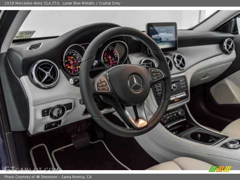 Dashboard of 2018 GLA 250