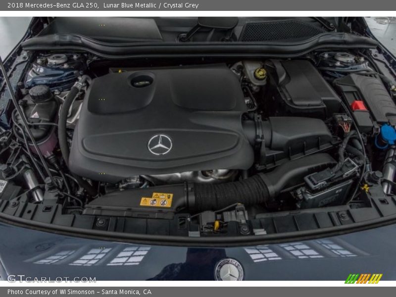  2018 GLA 250 Engine - 2.0 Liter Twin-Turbocharged DOHC 16-Valve VVT 4 Cylinder