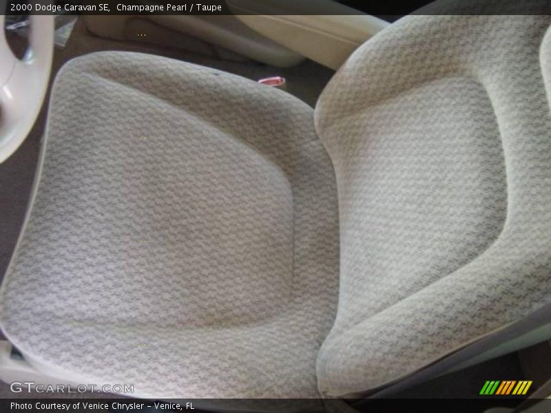 Champagne Pearl / Taupe 2000 Dodge Caravan SE