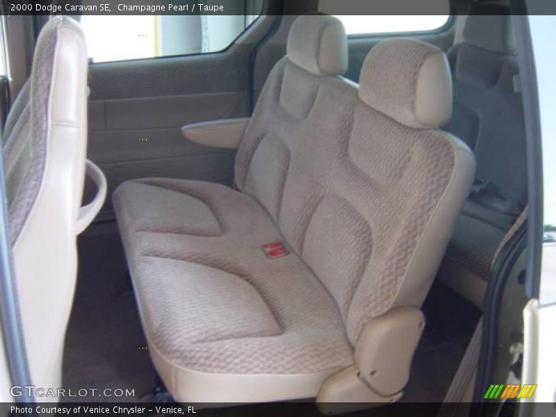 Champagne Pearl / Taupe 2000 Dodge Caravan SE