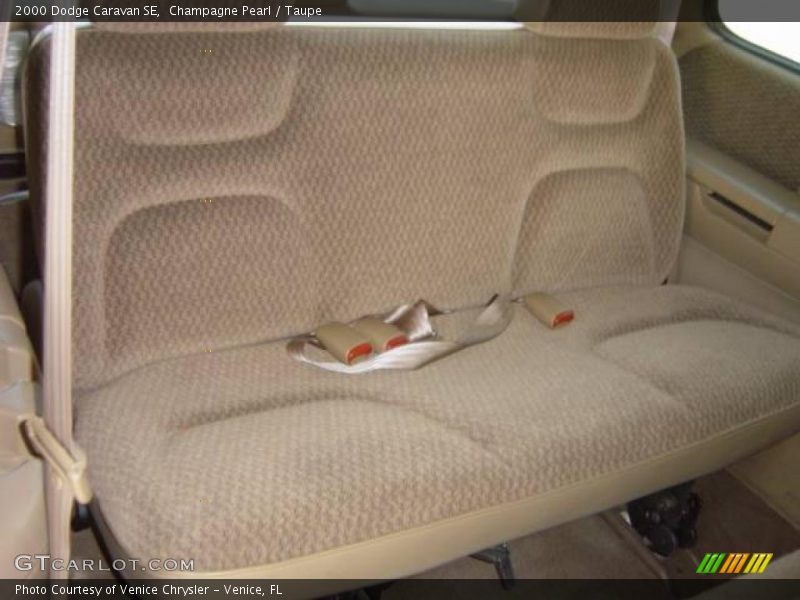 Champagne Pearl / Taupe 2000 Dodge Caravan SE