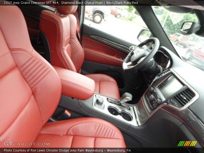  2017 Grand Cherokee SRT 4x4 Black/Dark Ruby Red Interior