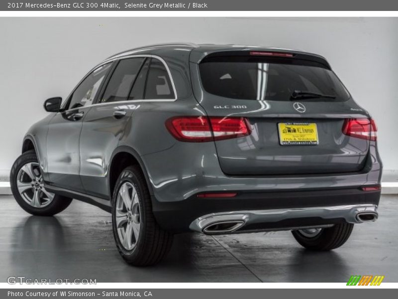 Selenite Grey Metallic / Black 2017 Mercedes-Benz GLC 300 4Matic