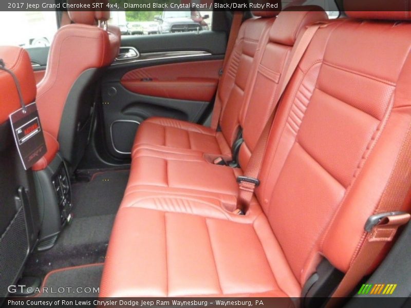 Rear Seat of 2017 Grand Cherokee SRT 4x4