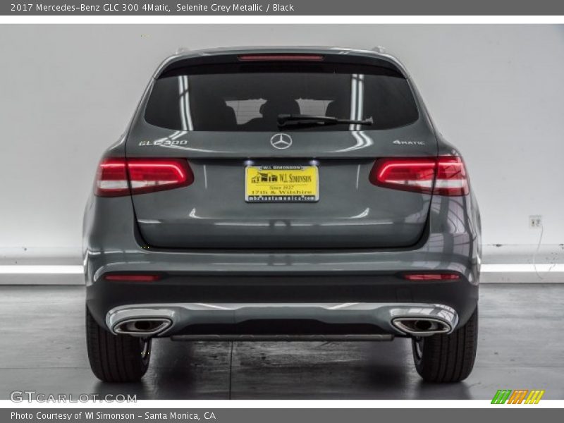 Selenite Grey Metallic / Black 2017 Mercedes-Benz GLC 300 4Matic