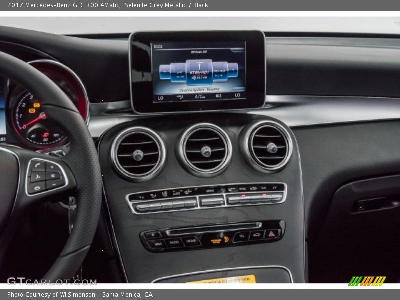 Selenite Grey Metallic / Black 2017 Mercedes-Benz GLC 300 4Matic