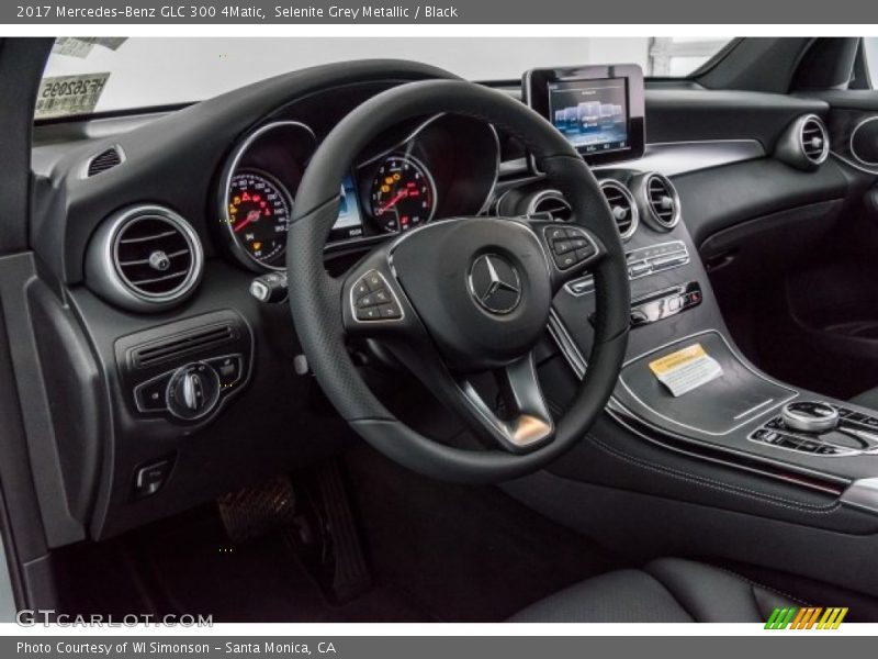 Selenite Grey Metallic / Black 2017 Mercedes-Benz GLC 300 4Matic