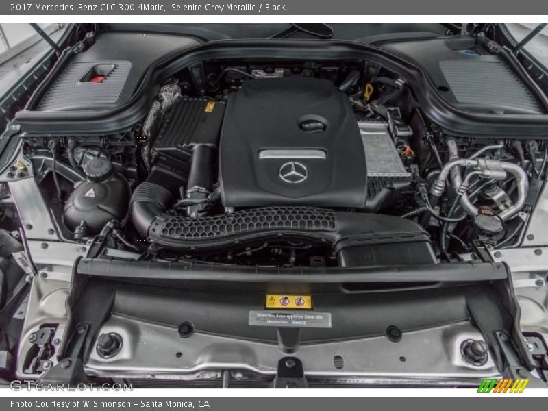 Selenite Grey Metallic / Black 2017 Mercedes-Benz GLC 300 4Matic