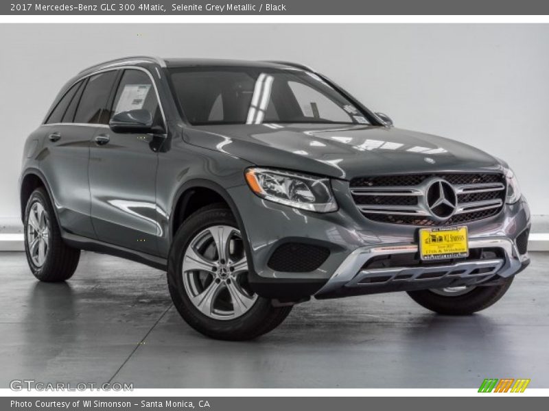 Selenite Grey Metallic / Black 2017 Mercedes-Benz GLC 300 4Matic
