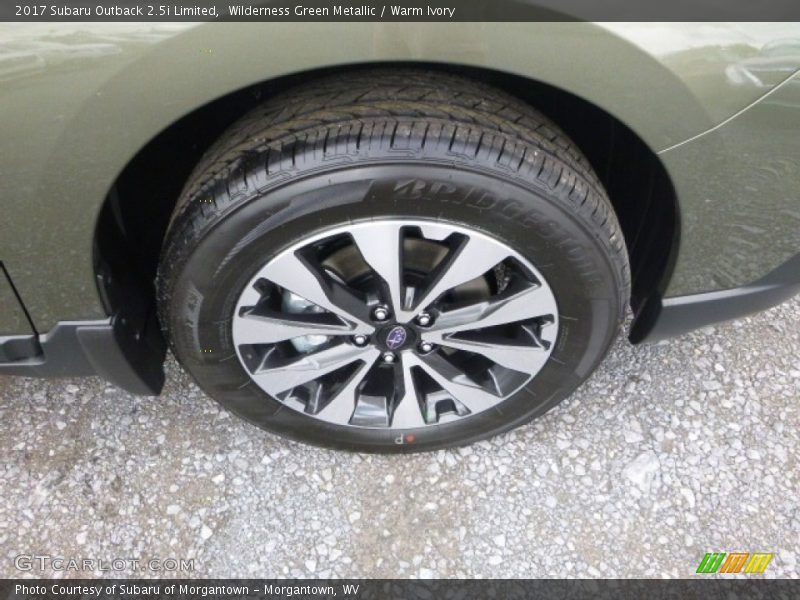 Wilderness Green Metallic / Warm Ivory 2017 Subaru Outback 2.5i Limited