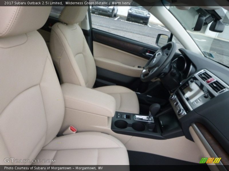 Wilderness Green Metallic / Warm Ivory 2017 Subaru Outback 2.5i Limited