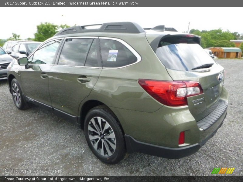 Wilderness Green Metallic / Warm Ivory 2017 Subaru Outback 2.5i Limited