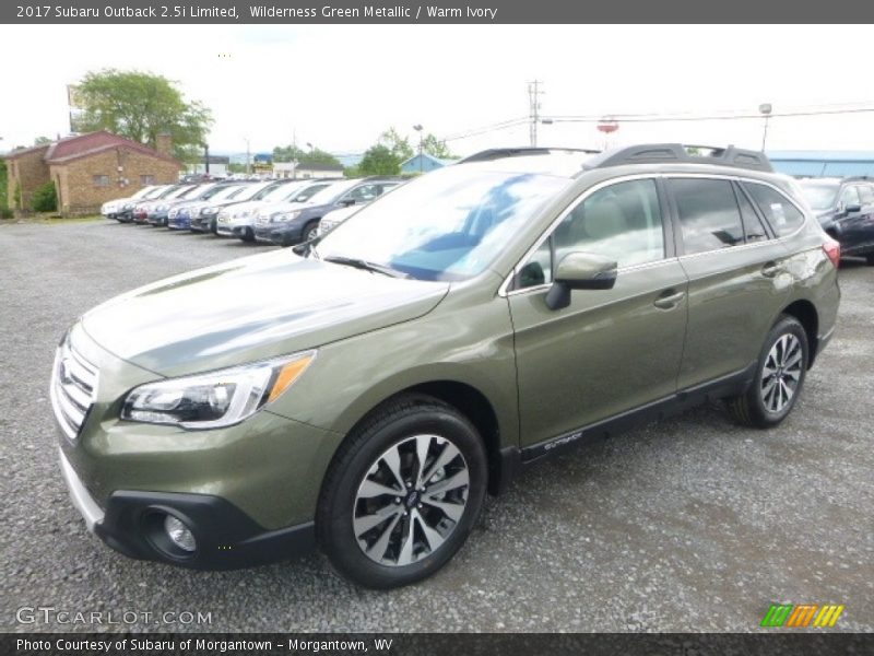 Wilderness Green Metallic / Warm Ivory 2017 Subaru Outback 2.5i Limited