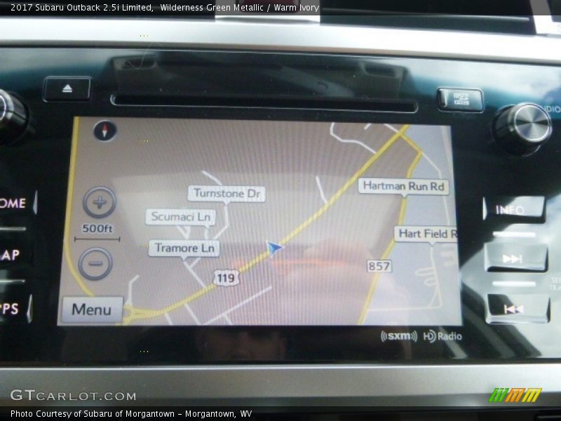 Wilderness Green Metallic / Warm Ivory 2017 Subaru Outback 2.5i Limited