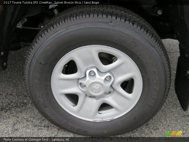 Sunset Bronze Mica / Sand Beige 2017 Toyota Tundra SR5 CrewMax