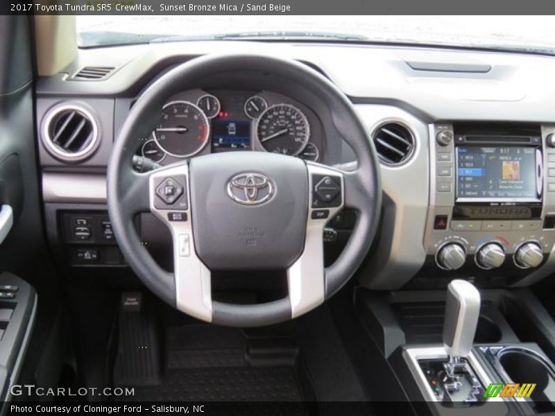 Sunset Bronze Mica / Sand Beige 2017 Toyota Tundra SR5 CrewMax