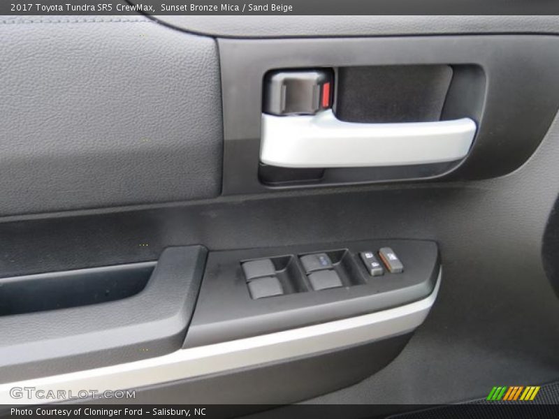 Sunset Bronze Mica / Sand Beige 2017 Toyota Tundra SR5 CrewMax