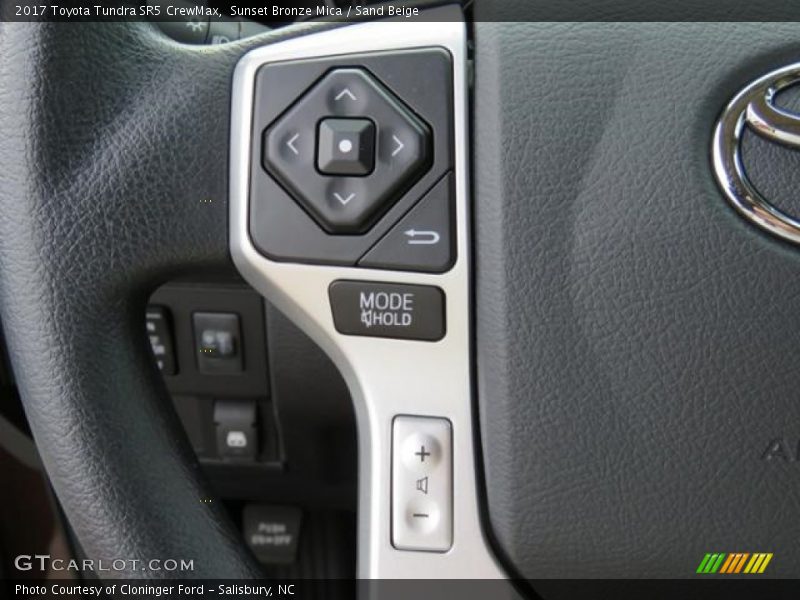Sunset Bronze Mica / Sand Beige 2017 Toyota Tundra SR5 CrewMax