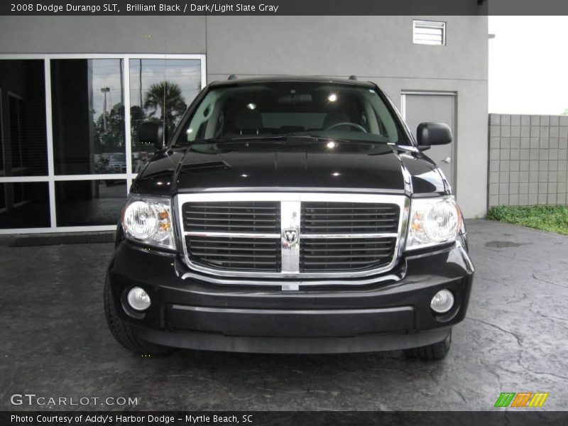 Brilliant Black / Dark/Light Slate Gray 2008 Dodge Durango SLT