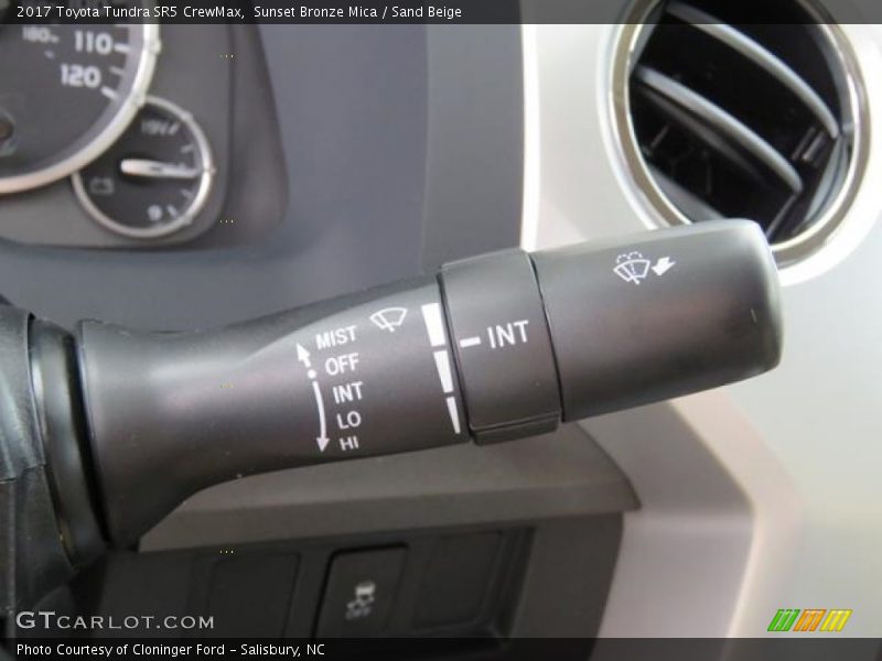 Sunset Bronze Mica / Sand Beige 2017 Toyota Tundra SR5 CrewMax