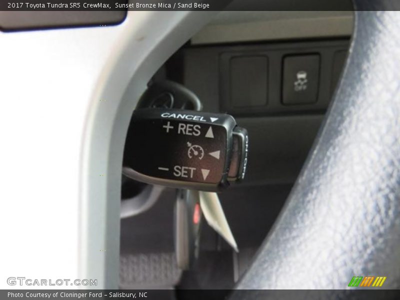 Sunset Bronze Mica / Sand Beige 2017 Toyota Tundra SR5 CrewMax