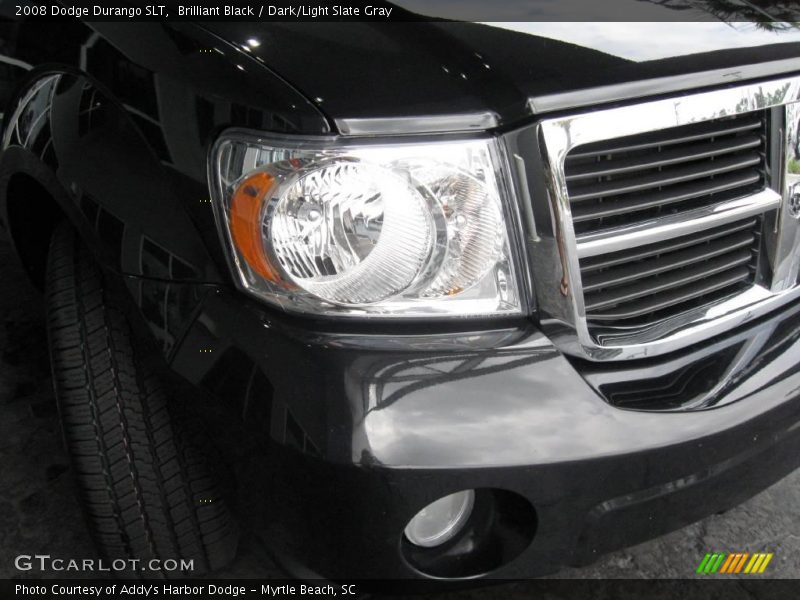 Brilliant Black / Dark/Light Slate Gray 2008 Dodge Durango SLT