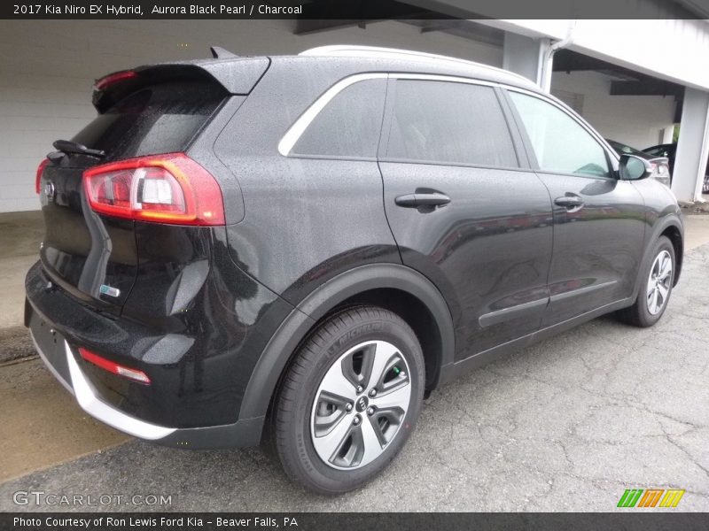 Aurora Black Pearl / Charcoal 2017 Kia Niro EX Hybrid