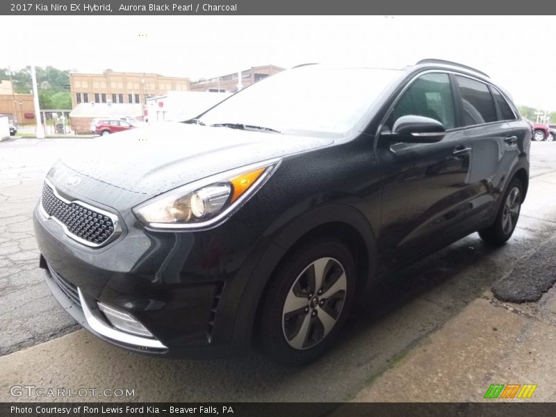 Aurora Black Pearl / Charcoal 2017 Kia Niro EX Hybrid