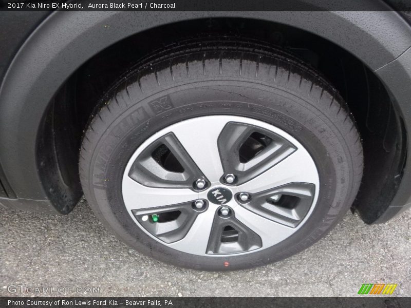 Aurora Black Pearl / Charcoal 2017 Kia Niro EX Hybrid