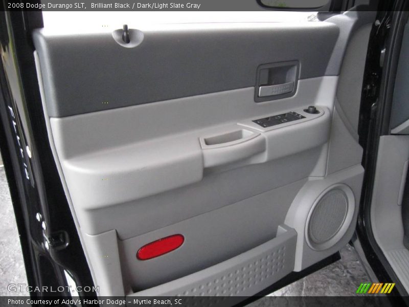 Brilliant Black / Dark/Light Slate Gray 2008 Dodge Durango SLT