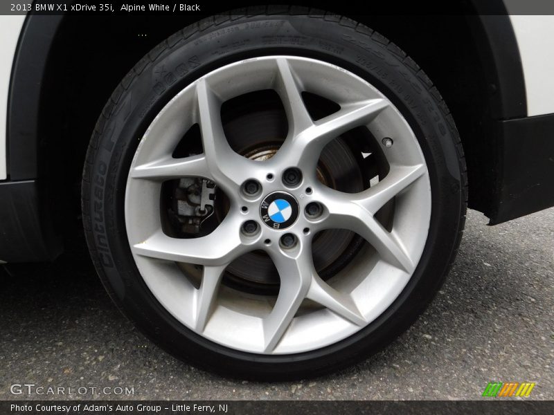 Alpine White / Black 2013 BMW X1 xDrive 35i