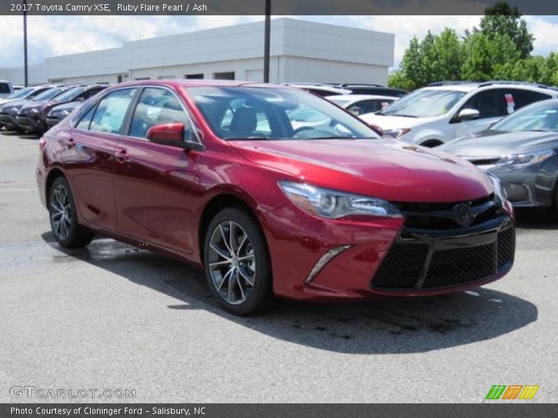 Ruby Flare Pearl / Ash 2017 Toyota Camry XSE