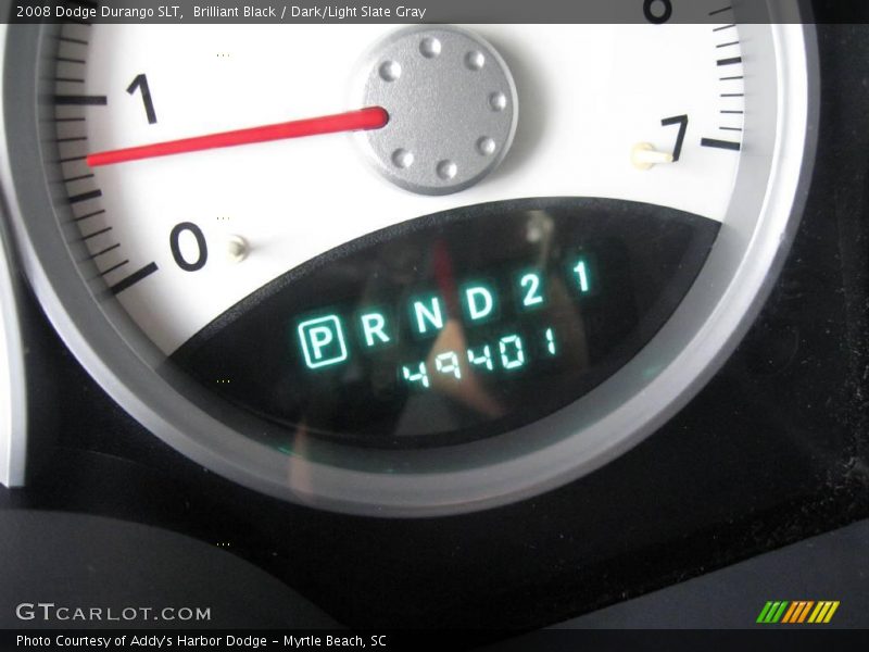 Brilliant Black / Dark/Light Slate Gray 2008 Dodge Durango SLT