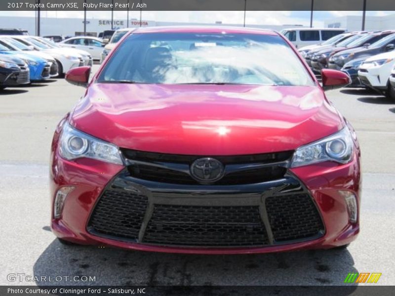 Ruby Flare Pearl / Ash 2017 Toyota Camry XSE