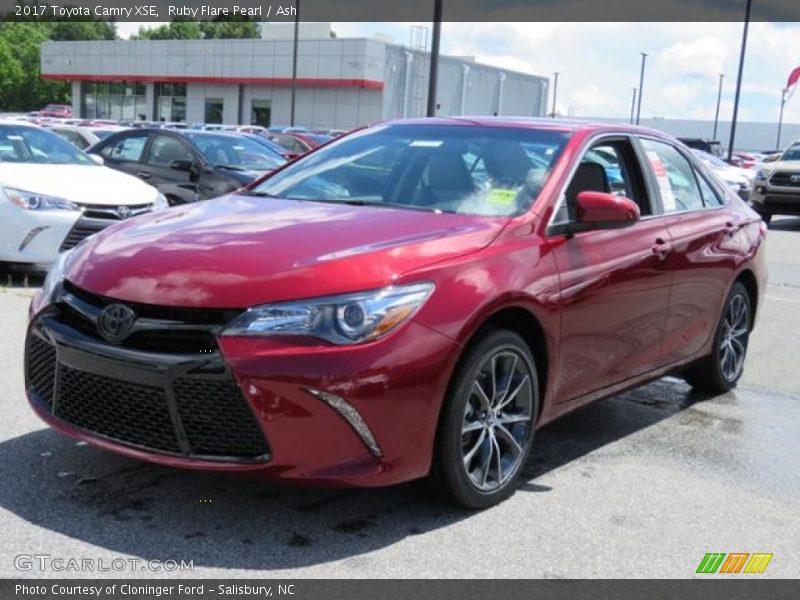 Ruby Flare Pearl / Ash 2017 Toyota Camry XSE