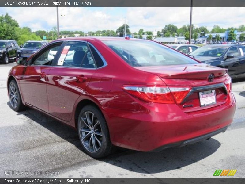Ruby Flare Pearl / Ash 2017 Toyota Camry XSE