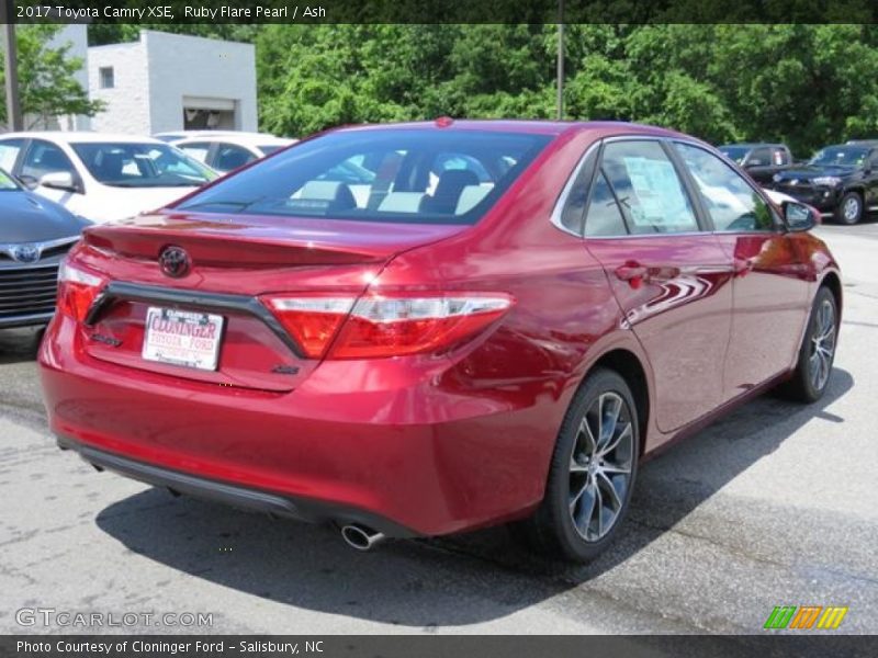 Ruby Flare Pearl / Ash 2017 Toyota Camry XSE