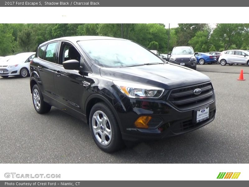 Shadow Black / Charcoal Black 2017 Ford Escape S