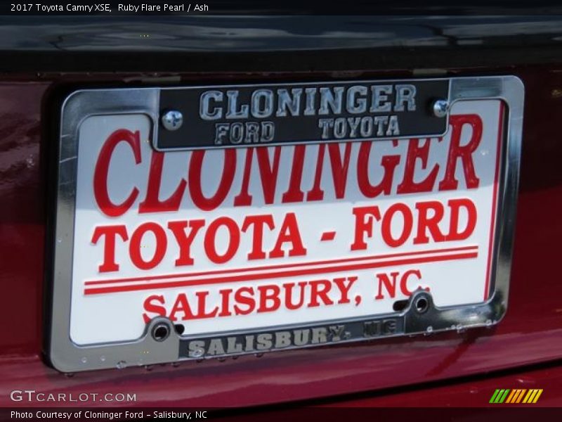 Ruby Flare Pearl / Ash 2017 Toyota Camry XSE