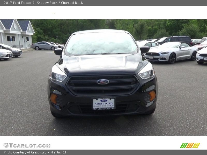 Shadow Black / Charcoal Black 2017 Ford Escape S