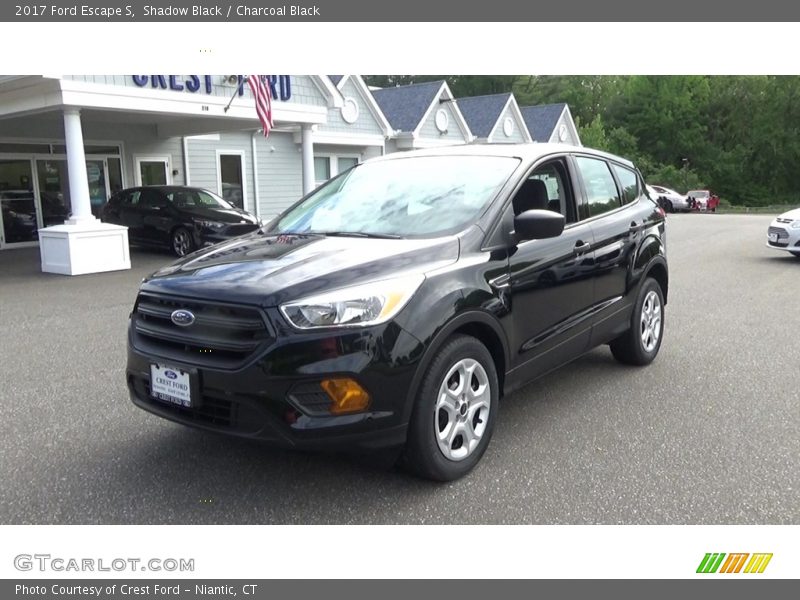 Shadow Black / Charcoal Black 2017 Ford Escape S